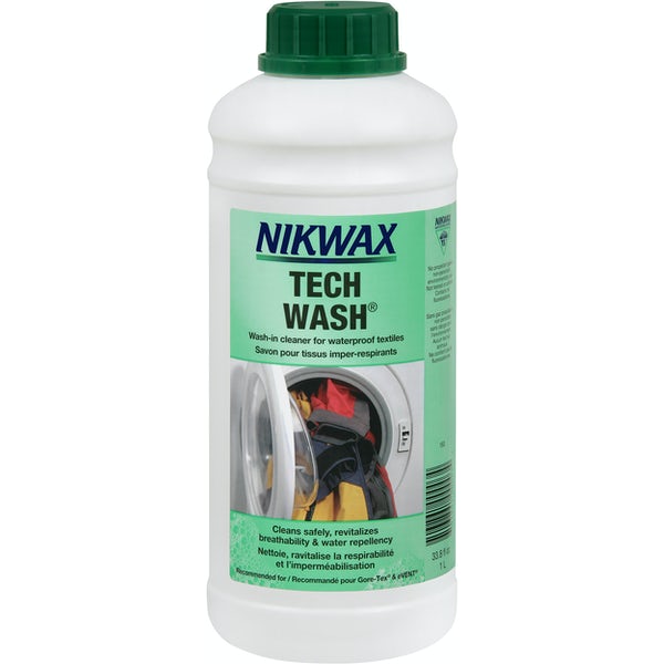 Nikwax Tech Wash - 1L - spry  Running, Hiking, Skiing, Snowshoeing -  Crowsnest Pass, Alberta