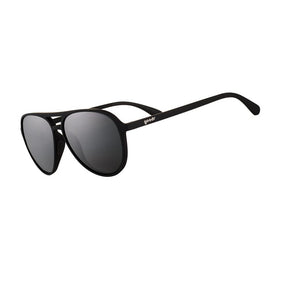 goodr Mach G aviator sunglasses, 'Operation Blackout'