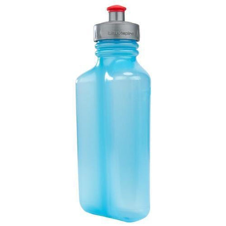 Side view of blue UltrAspire UltraFlask 550 bottle
