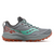 Side view of saucony xodus ultra 2 in fossil/soot colour