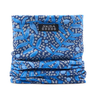 Skida alpine neckwarmer in Nightingale print
