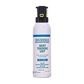 Bottle of inert training bear spray