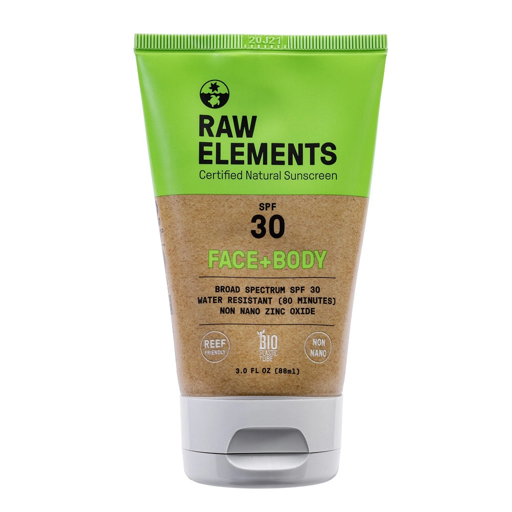 Raw Elements Face + Body Tube SPF 30